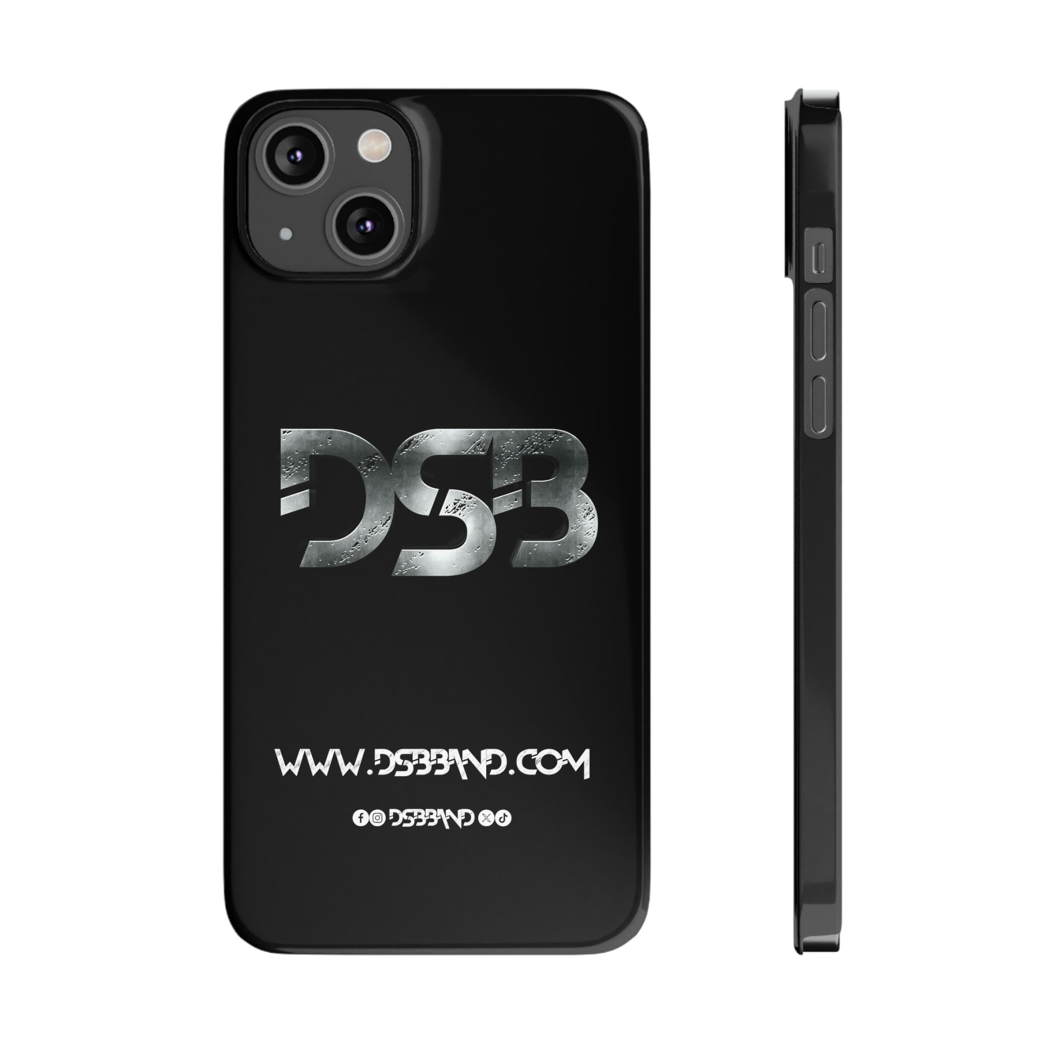 DSB Steel Logo Slim Phone Cases
