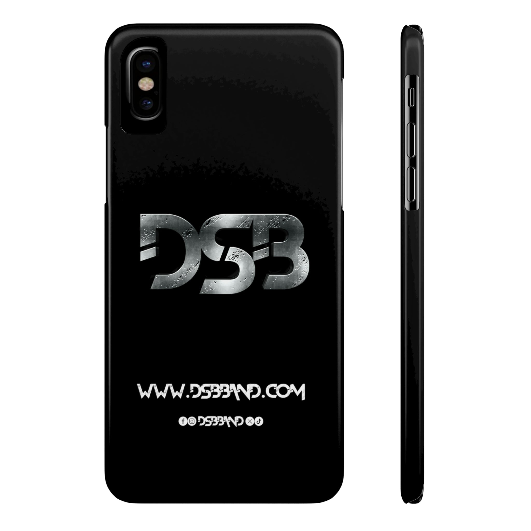 DSB Steel Logo Slim Phone Cases