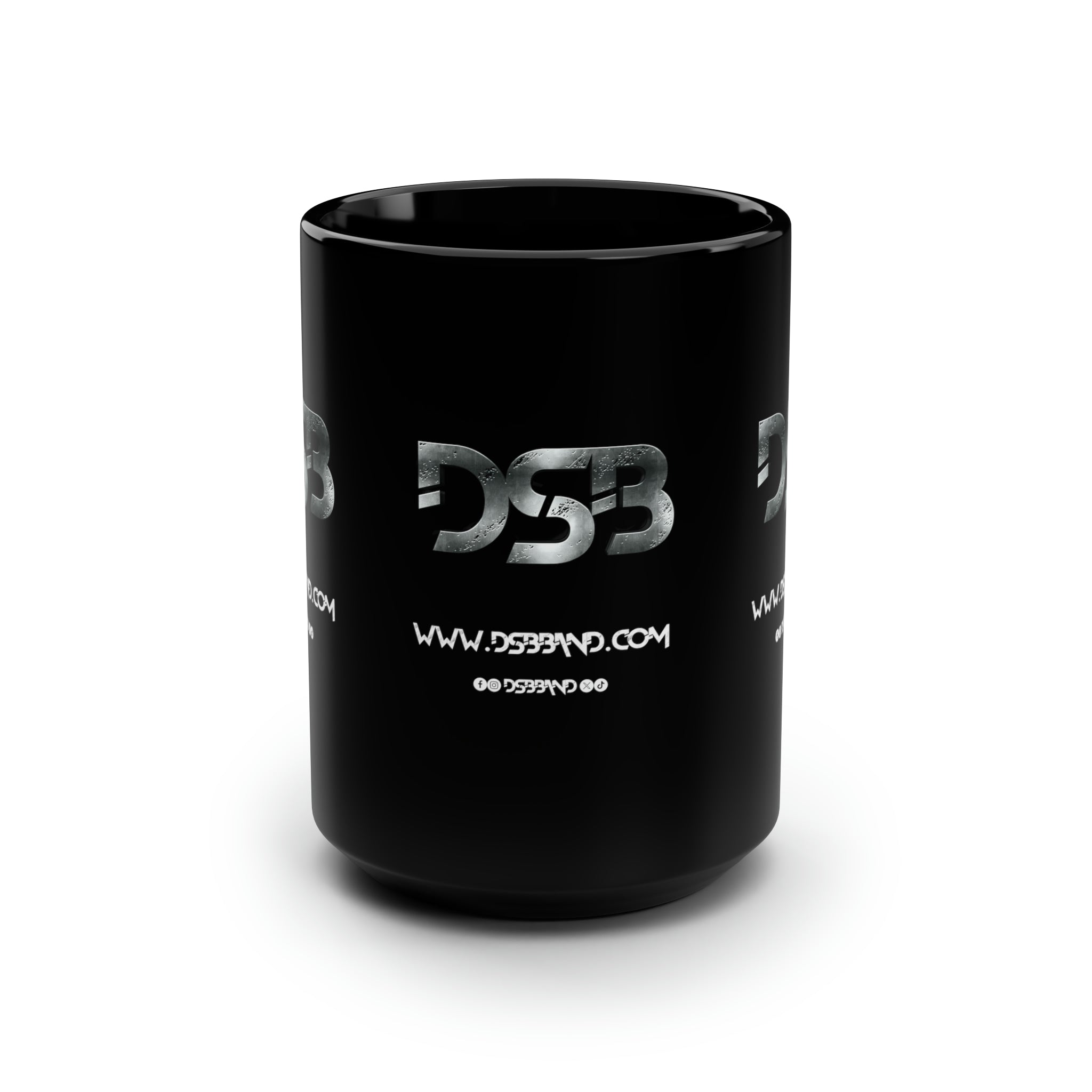 DSB Steel Black Mug, 15oz